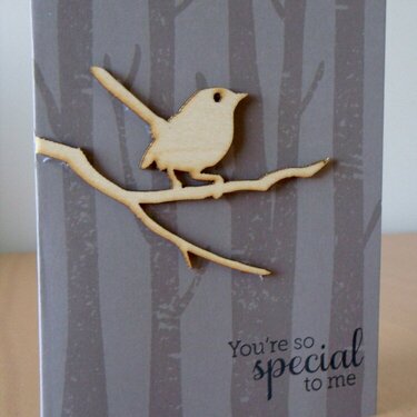 Special to Me Birds &amp; Branches Card