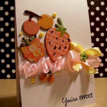 Sweet Tutti Frutti Card