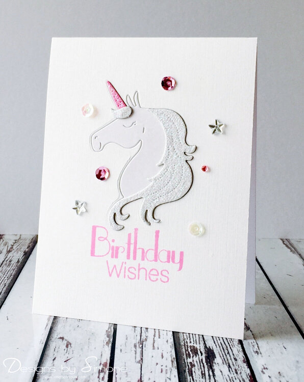 Unicorn Wishes Card