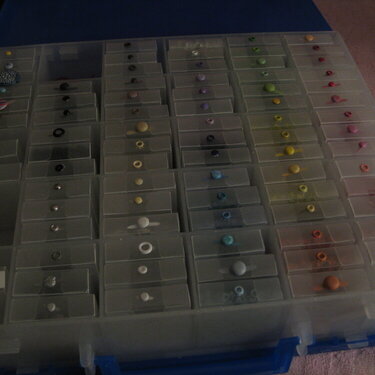 Embellishment organization by color