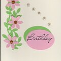 Birthday card for sister-in-law CW