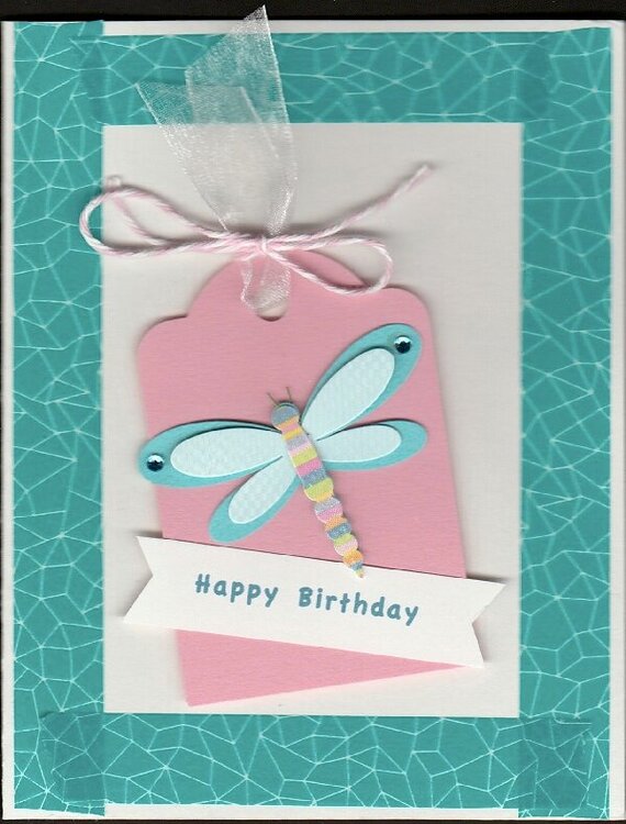 Birthday card for Twin Niece MW