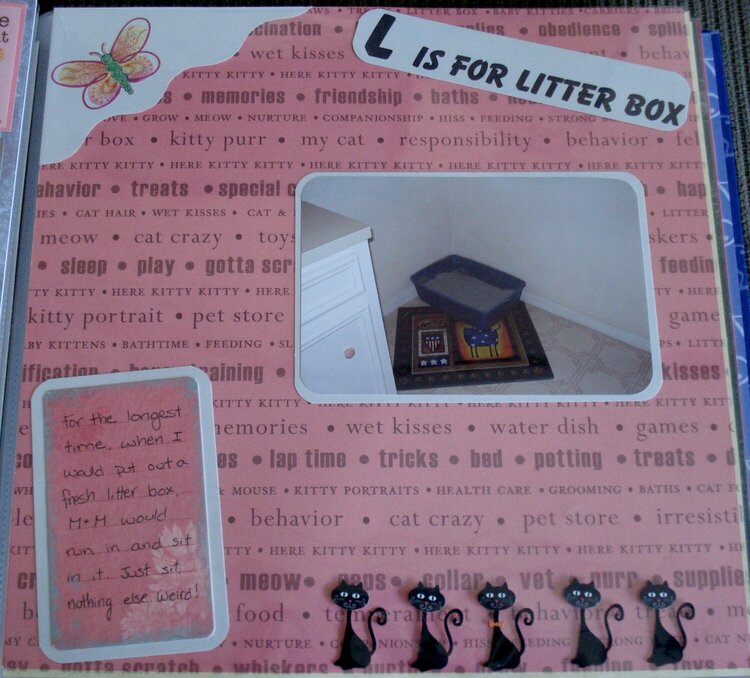 L is for Litter Box