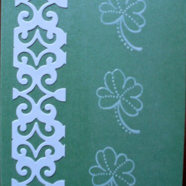 St Patricks Day Card (Outside)