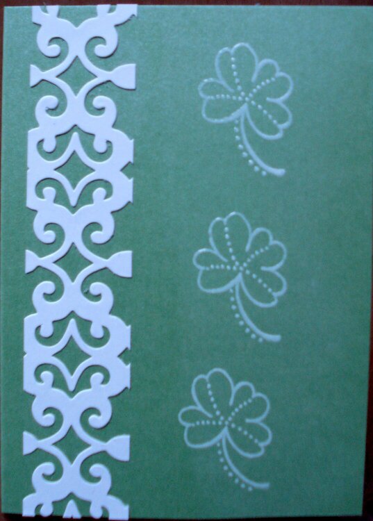St Patricks Day Card (Outside)