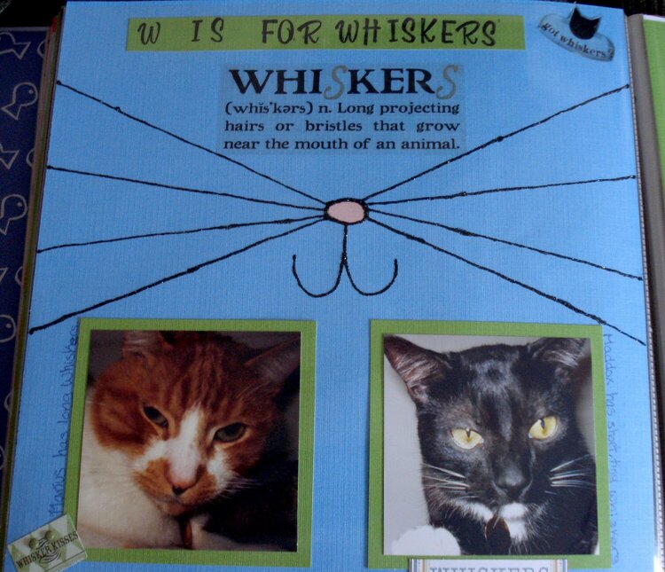 W is for whiskers