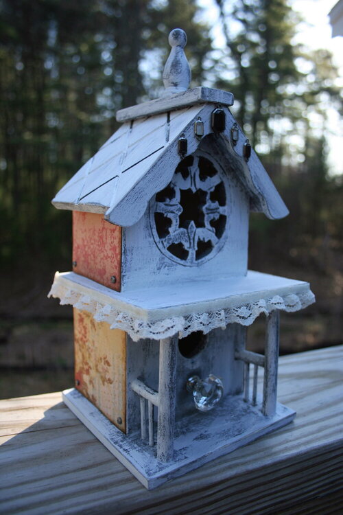 ~Shabby Chic~ bird house
