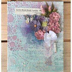 Mixed Media Canvas for Marylou