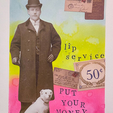Art Journal Lip Service
