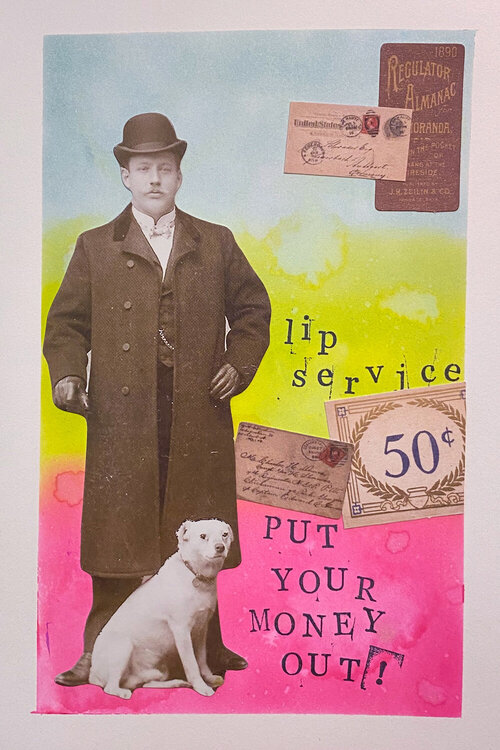 Art Journal Lip Service