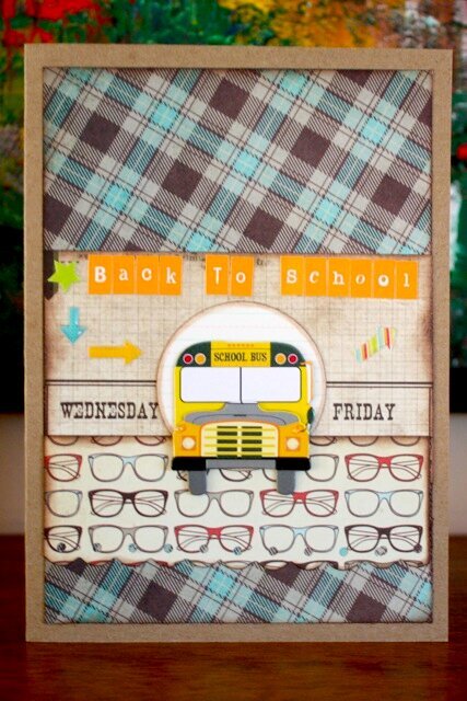 August Card Challenge - Theme Back to School (#10)