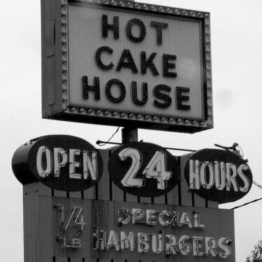 BW Hot Cake House *JAN PHOTO A DAY*