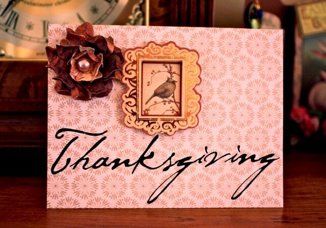 Card 11 - Thanksgiving