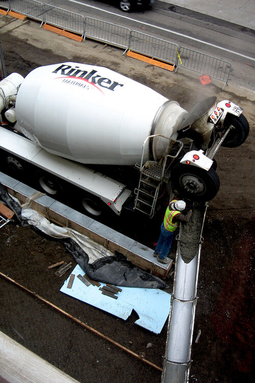 Cement Truck *JAN photo a day*