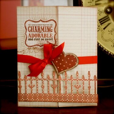 Charming and Adorable Gatefold Card (Card #13)