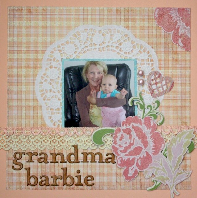 Grandma Barbie - January LO #9