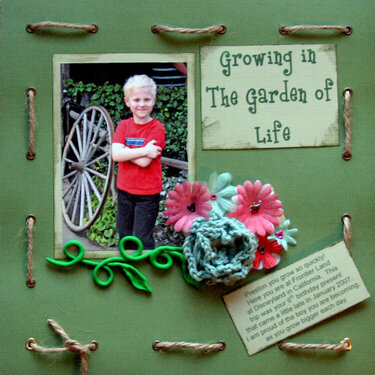 Growing in the Garden of Life