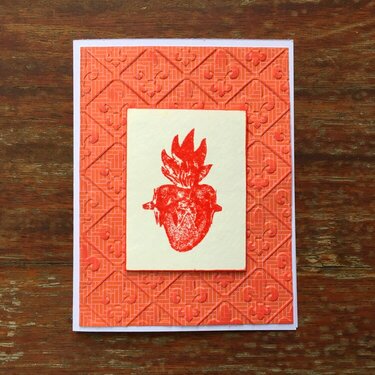 Sacred Heart of Jesus Card