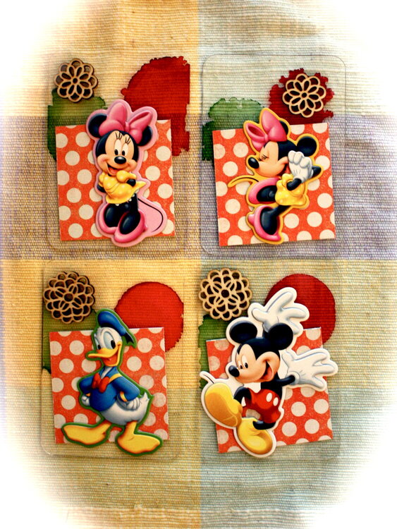 Acrylic Disney ATCs