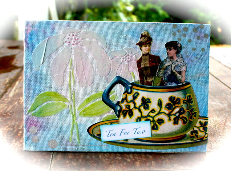 Tea for Two Canvas