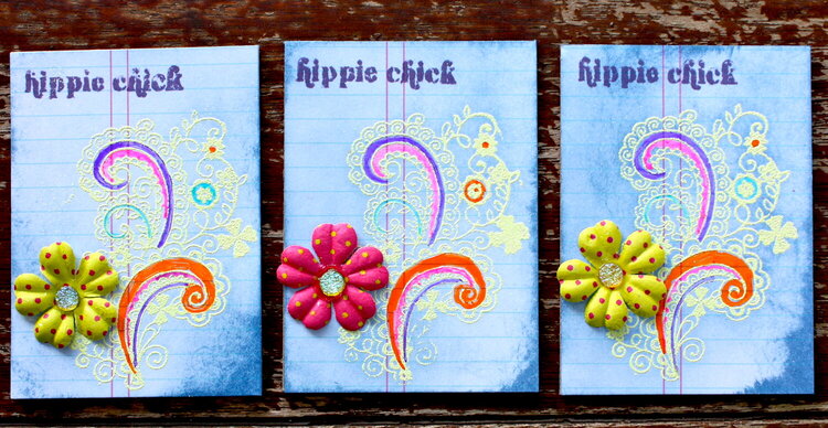 Groovy Chick 1960&#039;s ATCs