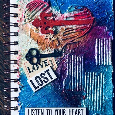 Art Journal Mixed Media - Lost Love