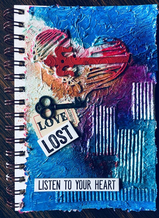 Art Journal Mixed Media - Lost Love