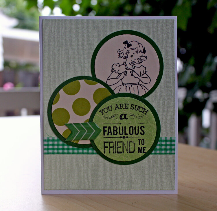 Fabulous Friend - July Card Sketch Bonus Sketch