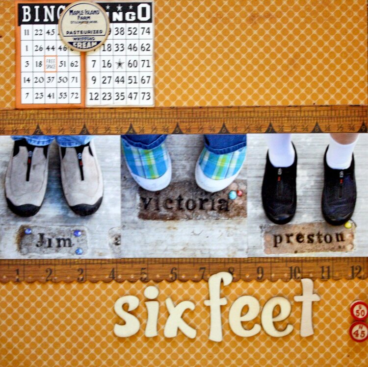 Six Feet (LO #15)  *Vintage Street Market*