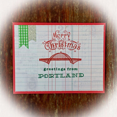 Merry Christmas Greetings from Portland