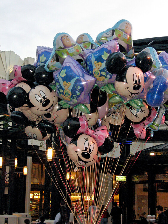 Mickey and Minnie Balloons