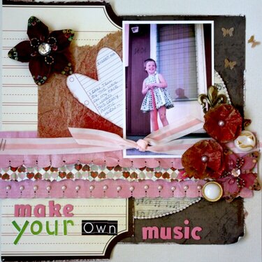 Make Your Own Music - July PIT Pile it on Challenge