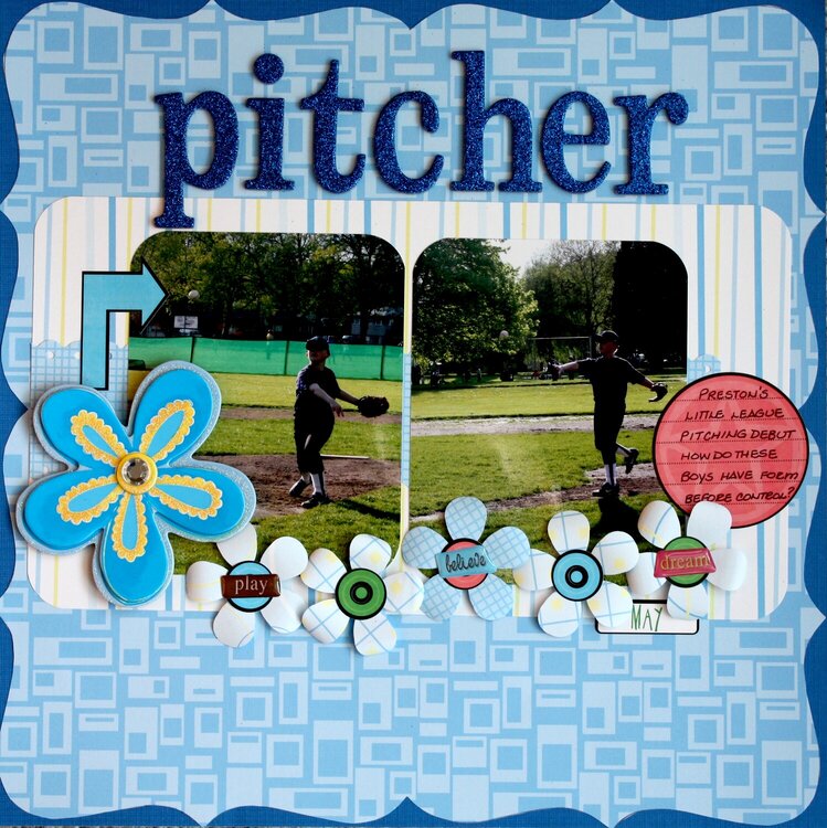 Pitcher (Based on a Liz Qualman Sketch)
