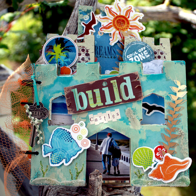 Build Castles - Serendipity Altered Kit August 2009