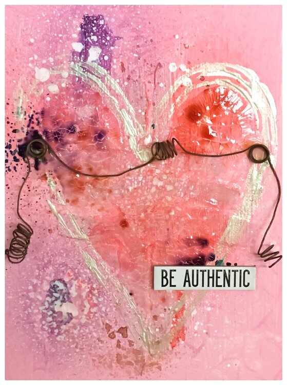 Be Authentic Canvas