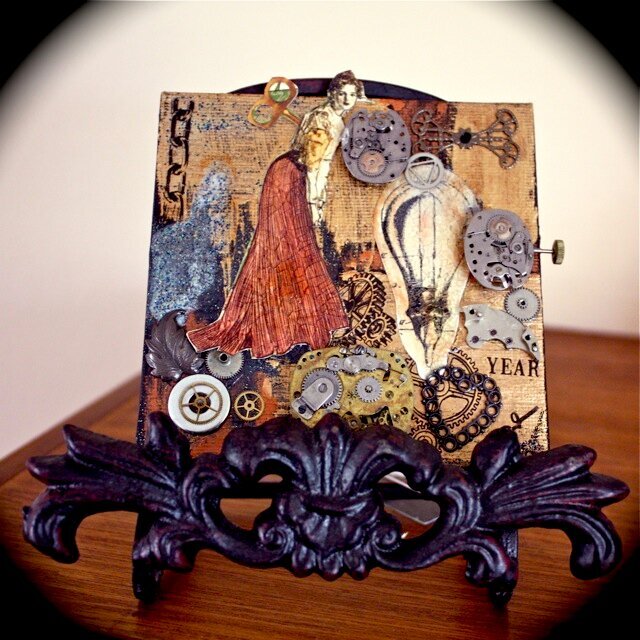 Steampunk Canvas - Her Year