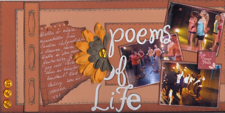 Poems of life *6x12