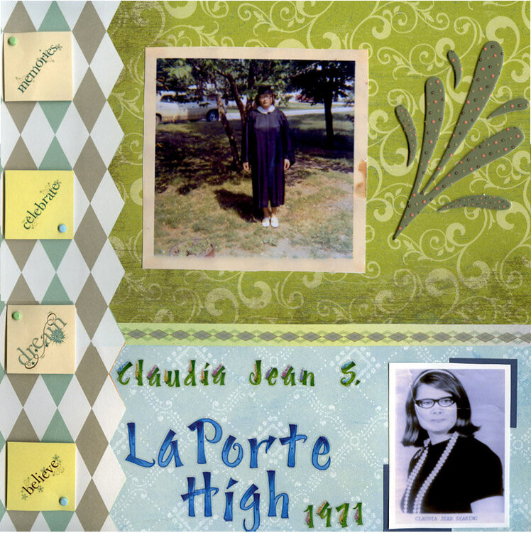 Claudia Jean S. Graduation 1971