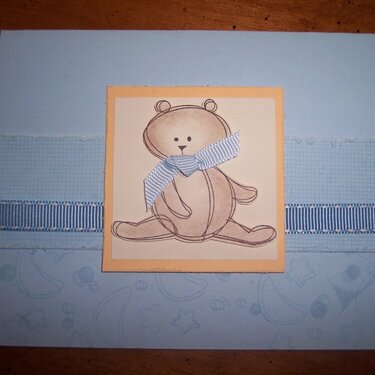 Baby Bear Card