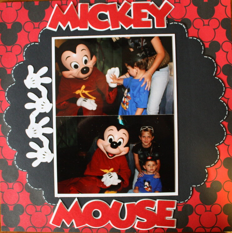 Disneyland - Meeting Mickey Mouse