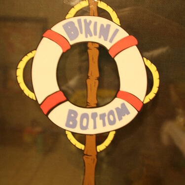 Sponge Bob Bikini Bottom Sign