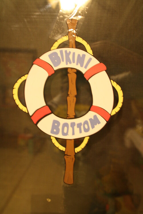 Sponge Bob Bikini Bottom Sign