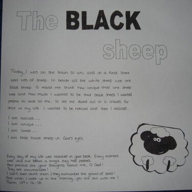 The black sheep