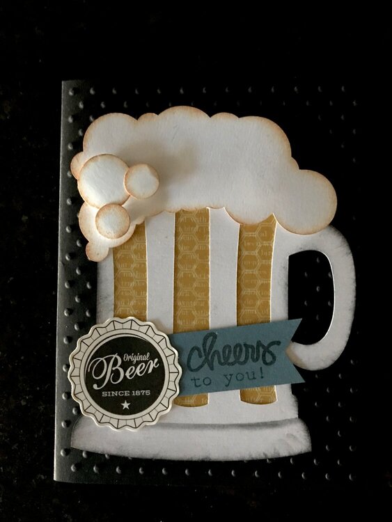 Beers &amp; Cheers Birthday Card