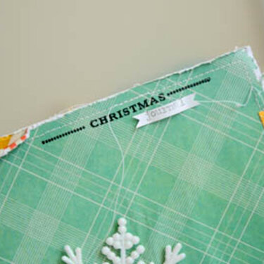 Christmas Planner Detail