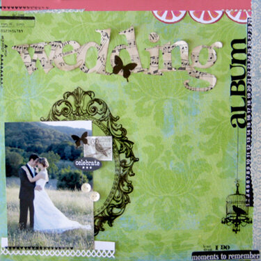 wedding album (cover page)