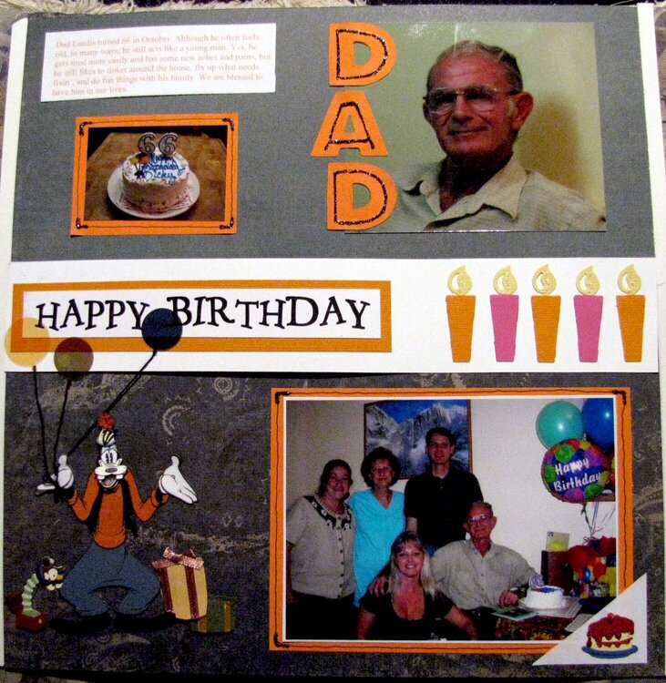 Dad&#039;s birthday