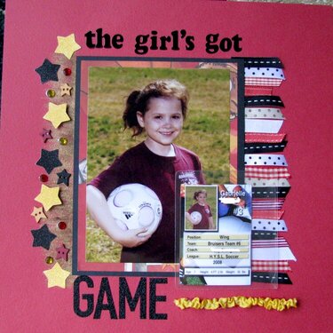 The girl&#039;s got game