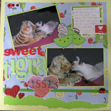 Sweet tigra kisses