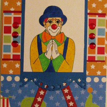 Clown card